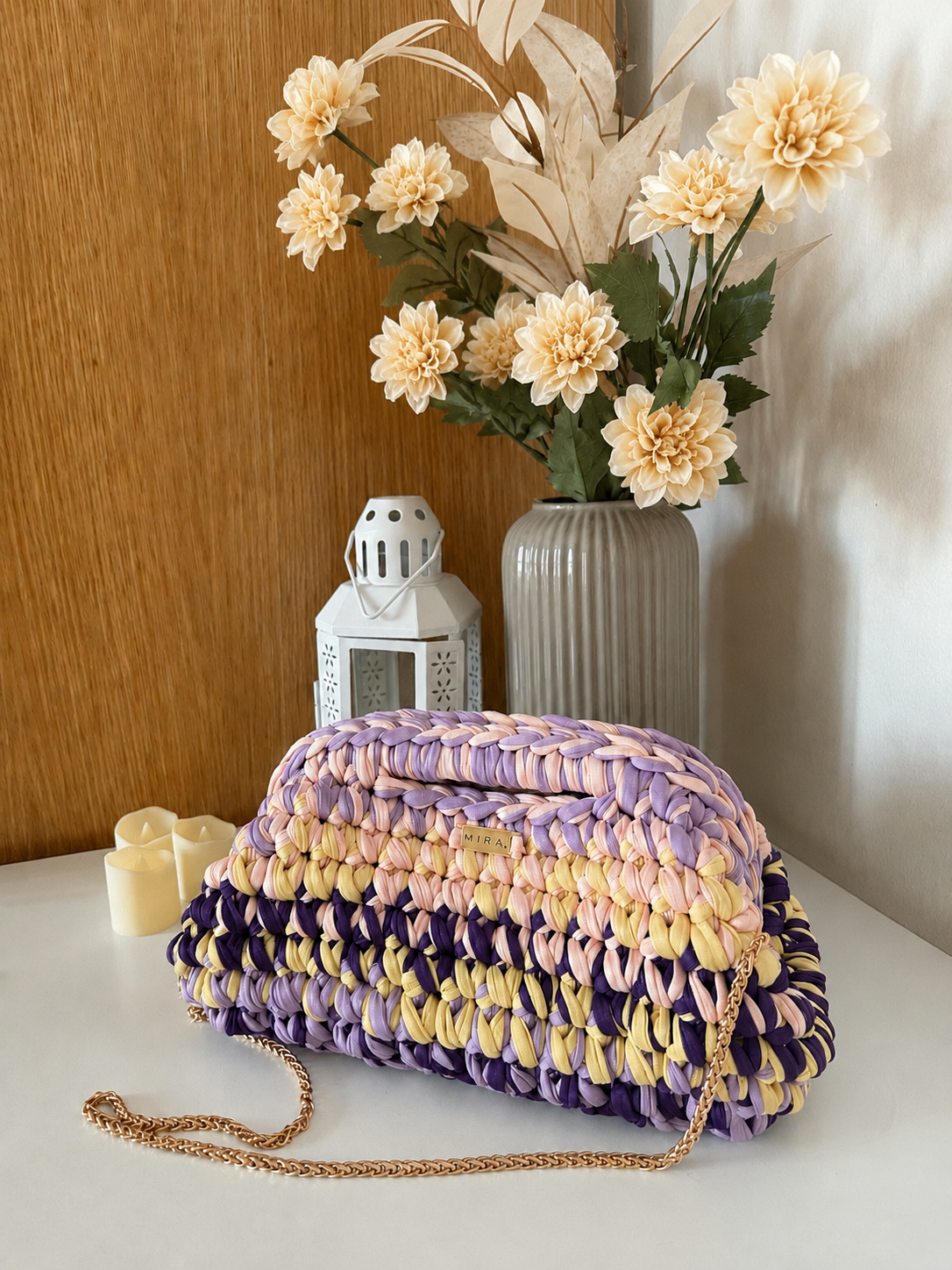 Siena Clutch - Violet Bloom