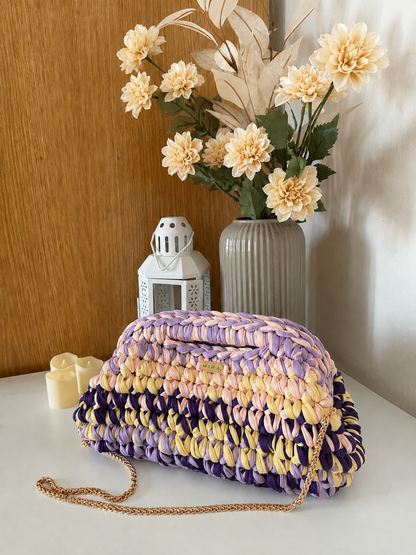 Siena Clutch - Violet Bloom
