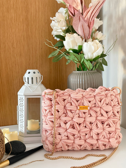 Camilla Handmade Bag Soft Pink