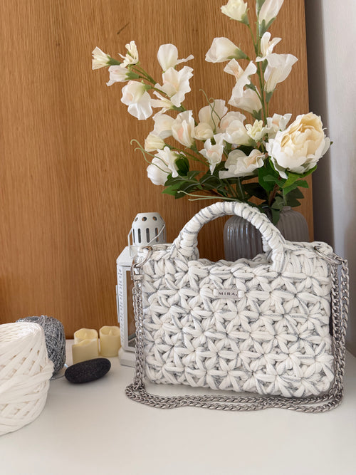 Jasmin Bridal White/Silver